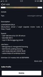 Lowongankerja15.com, lowongan kerja smk dinas perhubungan kota surabaya september 2020. Olx Surabaya Lowongan Driver
