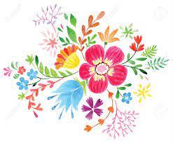 See more ideas about floral watercolor, flower painting, flower art. Vector Flowers Colorful Floral Collection With Leaves And Flowers Royalty Free Cliparts Vectors And Stock Illustration Image 51740999