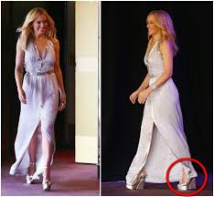 female celebs shoe sizes smallest and biggest