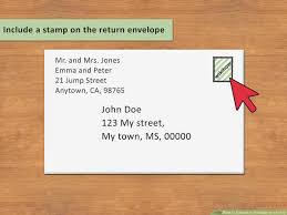 3 Ways To Address An Envelope To A Family Wikihow
