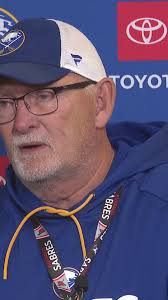 Sabres head coach Lindy Ruff