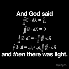 And God Said Maxwell S Equations Essential T Shirt By Squidyes Math Quotes Physics And Mathematics Equations