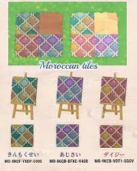 Tile floor pattern animal crossing. Acnh Custom Design Codes On Instagram Moroccan Inspired Tiles Designed By Mudage2322 On Twitter Animal Crossing Qr Animal Crossing Game Animal Crossing