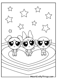 The spruce / miguel co these thanksgiving coloring pages can be printed off in minutes, making them a quick activ. Powerpuff Girls Coloring Pages I Heart Crafty Things