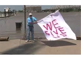 A flag is a piece of cloth which can be attached to a pole and which is used as a sign ,. Largest White Flag Waved In Surrender World Record Art Hoffman