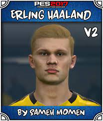 نام فایل:فیس de bruyne v2 توسط sameh momen برای pes 2017. Pes 2017 Faces Erling Haland By Sameh Momen Soccerfandom Com Free Pes Patch And Fifa Updates
