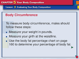 What You Will Do Analyze Methods Of Measuring Body