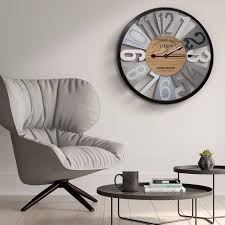 Check spelling or type a new query. Sorbus Wall Clock Decorative 24 Battery Operated Silent Analog Clock Woodley Park Station Text For Home Decor Wayfair