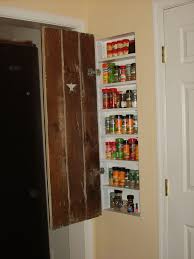 Good Use Of Space Between Studs In Wall Spice Rack For The Kitchen Kitchen Pantry Cabinets Pantry Cabinet Wall Shelf Decor