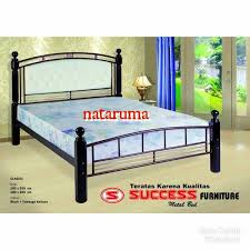Tempat tidur tingkat diy dengan sistem tali gantung. Jual Tempat Tidur Besi Cantik Ranjang Besi Minimalis Classik 160x200 C Jakarta Barat Fakhrularieska Tokopedia
