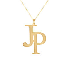 For a personalized touch, shop anthropologie's monogram and initial jewelry collection for necklaces, rings and more. Heights Jewelers Personalized 2 Letter Initial Monogram Pendant Necklace In Sterling Silver Walmart Com Walmart Com