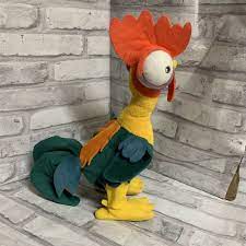 Moana Talking Hei Hei Chicken See Video Plush Disney Animated Clucks Screams Disney Animated Plush Disney Plush Disney Toys