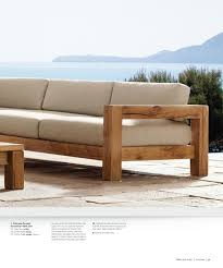 Restoration Hardware Source Book Outdoor In 2020 Diy Outdoor Furniture Outdoor Sofa Wooden Sofa