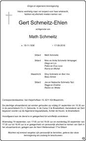 Gert Schmeitz Ehlen 17 09 2018 Overlijdensbericht En Condoleances Mensenlinq Nl Condoleances Verdrietig