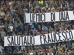 The serie a game between roma and lazio will be broadcast live on bein sports. Lazio Fans Salute Totti With Banner At Olimpico Chiesa Di Totti