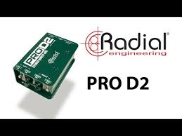 This passive di features two independent channels. Radial Engineering Prod2 Passive Stereo Direct Box Musician S Friend