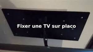 Je vais fixer un support articulé dans une cloison placo, double peau, spécifiquement renforcée en rail dans la zone de fixation, avec des molly spécifiquement faites pour l'epaisseur. Comment Fixer Durablement Une Tv Sur Placo Youtube
