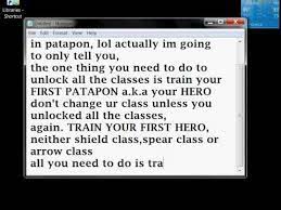 Kahonee 10 years ago #3. Patapon 3 How To Unlock All The Classes Youtube