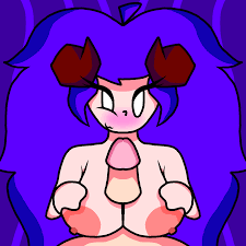 Rule 34 - Breasts Dick Horns Lightwuz Nipples Purple Hair Titjob | 7456428