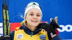 Någon press att prestera känner hon dock inte. Stina Nilsson In Davos Sports Women Winter Sports Image