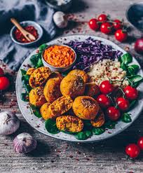 Sweet Potato Falafel Vegan Bianca Zapatka Vegan Sweet Potato Falafel Yummy Sweet Potatoes
