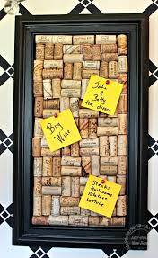 Diy Cork Memo Board Weinkorken Basteln Mit Flaschen Und Pinnwand Selber Machen