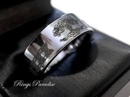 Tree Of Life Ring Celtic Wedding Band Love Knot Ring Mens Women Scottish Ring Men Celtic Celtic Wedding Bands Mens Celtic Wedding Bands Wedding Ring Bands