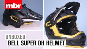 Bell Super Dh Helmet Unboxed Mountain Bike Rider