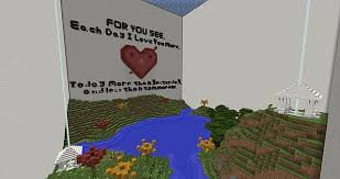 Minecraft valentines box printableshow all. Valentines Day A Gift For Your Love Minecraft Map