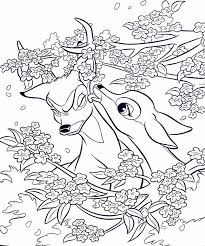 Bambi Coloring Pages For Kids In 2020 Disney Coloring Pages Cartoon Coloring Pages Horse Coloring Pages