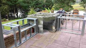 Cooking outside is always fun as it is easy and bit tastier if done with a barbeque grill. Picturesque Bbq Grill Design Ideas Of Full Size Of Kitchen Outside Kitchen Barbecue Acnn Decor