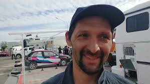 Daniel Llanos tras la primera etapa del rally neuquino en Cutral Có.  13/12/25.