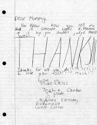 Mother S Day Letters Thanks For Teaching Me That Mom Syracuse Com