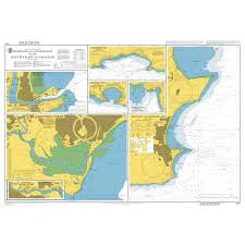 Admiralty Chart 2172 Harbours And Anchorages On The South Coast Of England