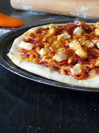 Pizza Au Poulet Recette Pizza Poulet Nourriture Recette Pizza