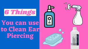 What Can I Use To Clean My Ear Piercing 6 Things Cleaning Your Ears Ear Piercings New Ear Piercing
