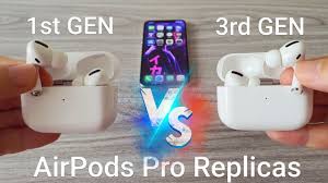 Airpods Pro Replicas 1st Gen Vs 3rd Gen Almost Perfect Copy Youtube