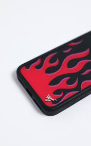 Wildflower Iphone Case In Red Flames Showpo