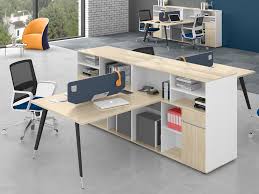 The larger the conference table, the more leafs will be required. Standord Pro 4 Person Office Workstation Desk