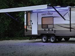 Back up camera ready, black flush tank, flip down. Grey Wolf Toy Haulers For Sale Middlebury In Forest River Dealer