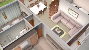 Plantas para frente de casas plantas de casas 3 quartos 4 quartos sobrados acesso gratis desenvolvimento de projetos arquitetônicos elétricos telefônicos hidráulicos e imagens 3d uma planta de casas com 3 quartos deve fazer a distribuição adequada do espaço destinando a cada atento na. Planta 3d Com Dois Quartos Cozinha Americana E Garagem Youtube