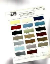 Details About 1969 Buick Color Chip Paint Sample Chart Brochure Riviera Skylark