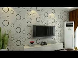 Saatnya mengganti cat dengan wallpaper cantik. Wallpaper Dinding Ruang Tv Ruang Keluarga Youtube