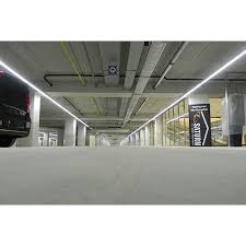 Best Led Parking Garage Lighting System Continuous Row Linear Lights Sanli Led Lighting