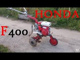 Motocultivador Honda F400 Youtube