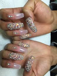 1,976 diamond acrylic nails products are offered for sale by suppliers on alibaba.com, of which acrylic powder accounts for 11%, nail drill accounts for 5%, and artificial fingernails accounts for 2. Acrylic Nails With Diamonds Design Nail And Manicure Trends