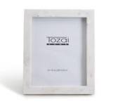 Trident White Marble 8" x 10" Photo Frame