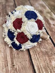 This burlap pillow will keep your rings safe and secure on the day of. Ivory Burgundy Navy Burlap Wedding Bouquet Rustic Wedding Bouquet Rustic Bridesmaid Bouquet Burlap Bouquet Rustic Bouquet Dried Wedding Bouquet Handmade Products Home Decor Mhiberlin De