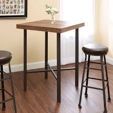 The pleasing blonde finish and fine wood grain patterns on the tabletop are sure to transform the aura of. Bar Pub Tables Bar Furniture Sets