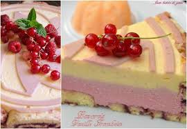 La Derniere Fois Je Vous Parlais D 39 Un Dimanche Ensoleille Ou Nous Recevions Nos Amis Pour Passer Un Super Moment Bavarois Vanille Biscuit Roule Framboise